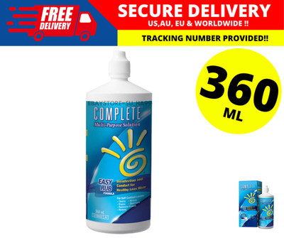 Complete MULTI-PURPOSE SOLUTION Easy Rub Formula 12 fl oz (360ml) New