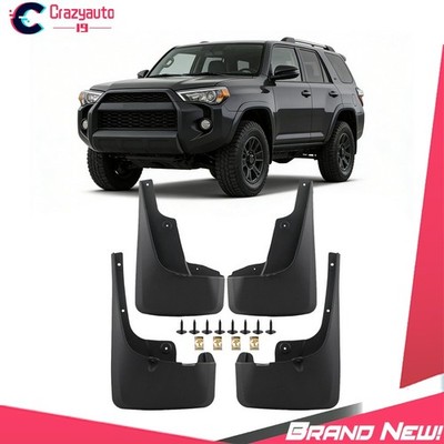 Mud Flaps Set Front Rear for Toyota 4Runner 2010-2024 OEM Reference Number Fit