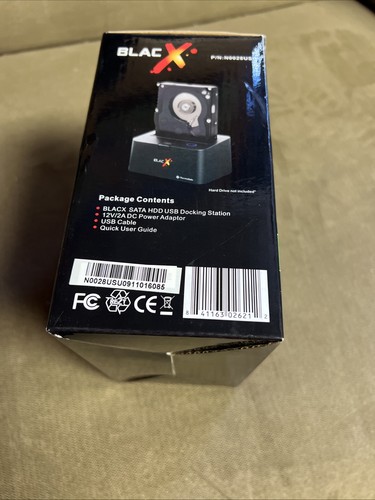 Thermaltake BlacX ST0005U eSATA USB 2.0 Hard Drive Docking Station Open Box New - Picture 2 of 3