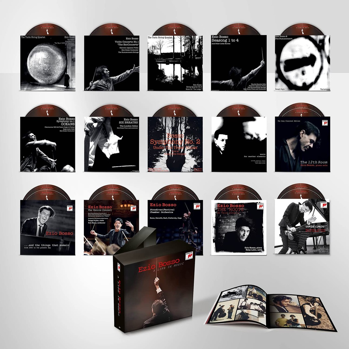 クラシック Ezio Bosso A Life in Music CD Ezio Bosso - A Life in Music [20CD+DVD] (Limited Edition