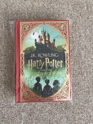 JK Rowling Harry Potter and the Philosopher's Stone book illustrated by Minalima