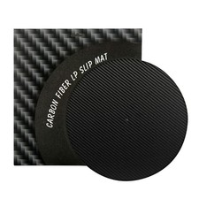 12inch Carbon Fiber Turntable Mat Slip Mat for 12inch Record Players Noise