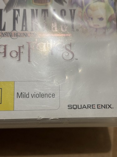 Final Fantasy Crystal Chronicles: Ring of Fates Nintendo DS (2008) Inc Manual - Picture 6 of 24