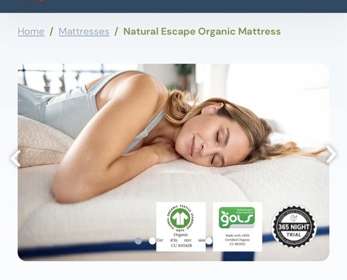 Organic Natural Latex Mattress - My Green Mattress King Size
