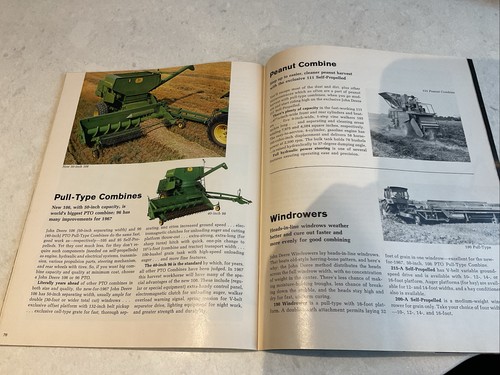 Vintage Original Factory 1967 John Deere The Long Green Line Händlerprospekt - Bild 8 von 8