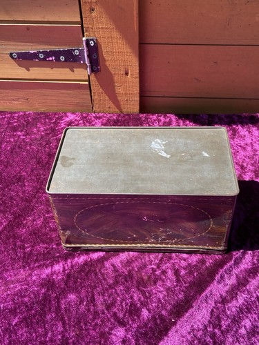 Antique Hall's State Toffee Tin Box / Stationery Inkwell Holder,1920s Art Deco - Picture 18 of 23