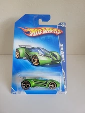 2009 Hot Wheels Faster Than Ever #8/10, Lotus Concept, Green, Collector #134/190