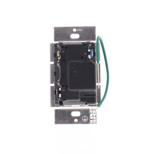 Interruptor de luz decorador blanco Hubbell receptor de RF polo único 8,3A 120V WLAS120W - Imagen 6 de 8