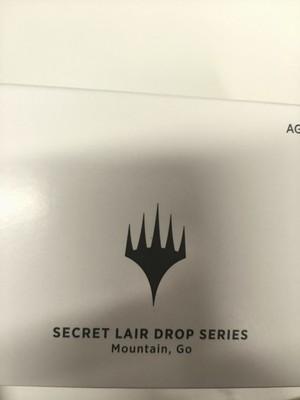 Secret Lair Drop - Mountain Go Magic The Gathering MTG