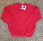 Vintage 90s 1992 Deadstock W/ Tags Blank Crewneck Sweatshirt Ladie's L Usa Made
