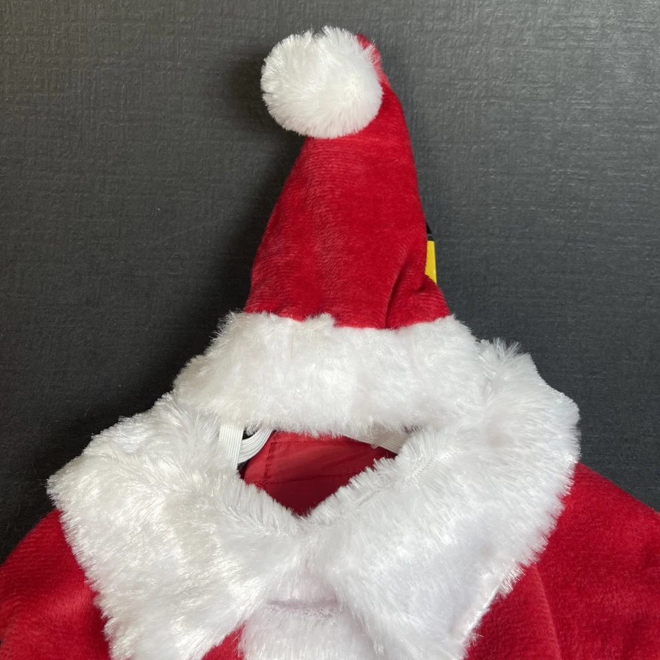 Disfraz de Papá Noel para perro Petco Merry Makings traje de felpa de 2 piezas con sombrero talla pequeña nuevo con etiquetas Foto 3 de 4