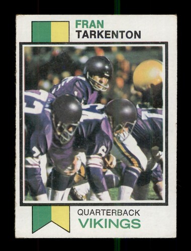 Fran Tarkenton #60 1973 Topps card