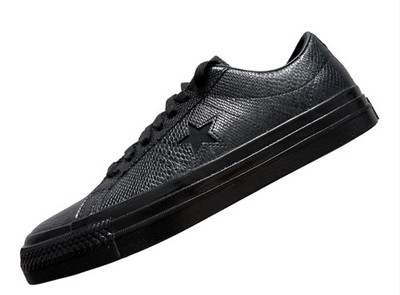 Converse One Star Pro OX A07897C Herren Sneaker Wildleder Schwarz Weiß Gr. 42