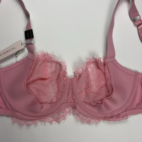 Victoria's Secret Very Sexy Shine Strap Bra Push Up Without Padding Pink 34D