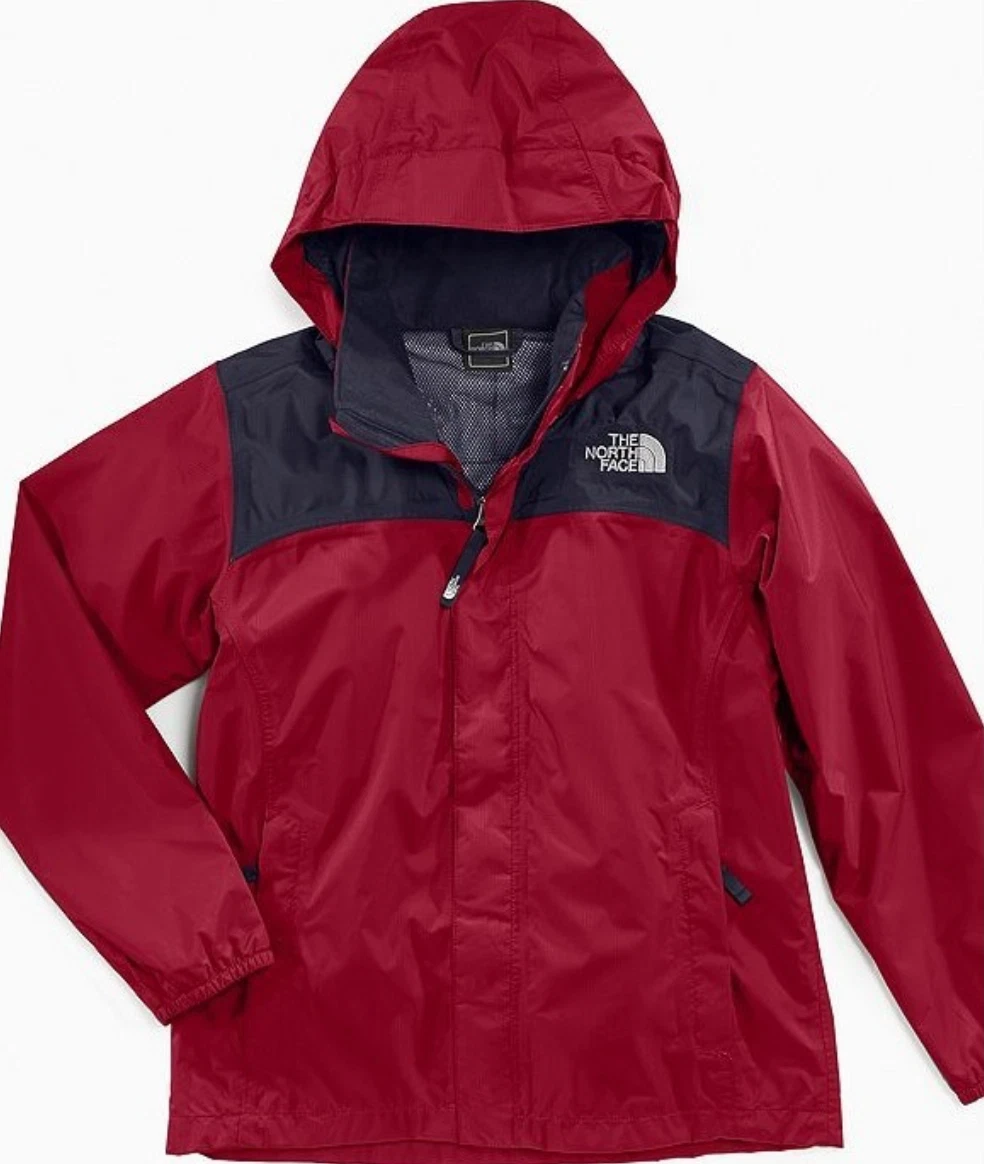 The North Face Big Kids Resolve Jacket Biking Red