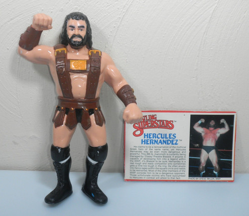 1987 Hercules Hernandez Wrestling Superstars WWF L...