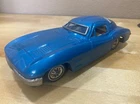 Vintage Bandai Corvette Stingray Tin Litho Car Blue Japan 8” Friction Toy