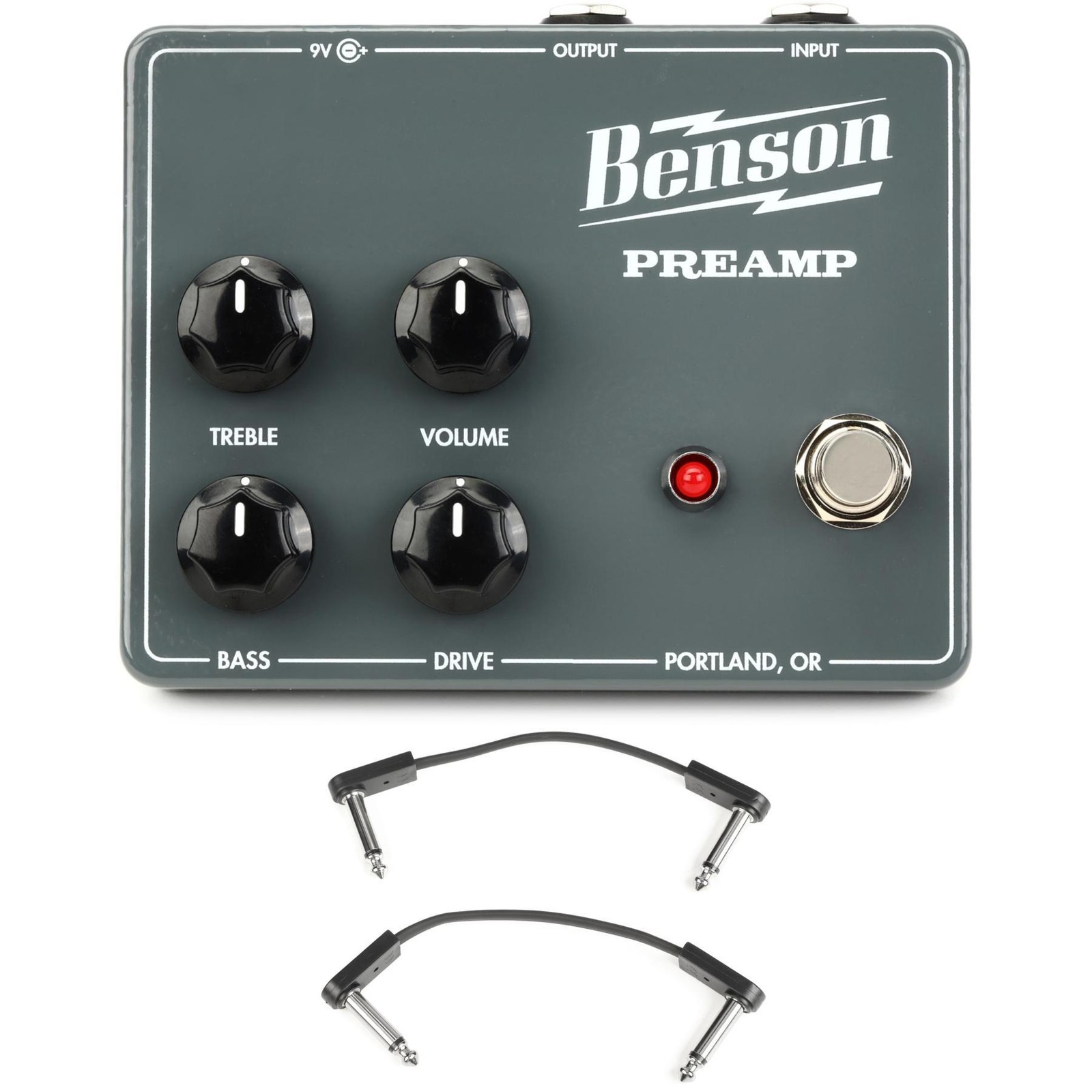 Педаль предусилителя Benson Amps Chimera с патч-кабелями EBS