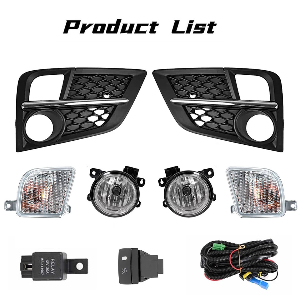 For Honda Odyssey 2018 2019 2020 Front Bumper Fog Lights Turn Signal Lamp Sets Foto 2 de 4