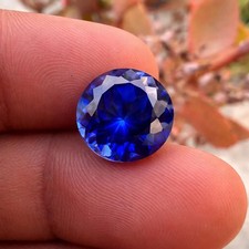 Natural Blue Flawless Sapphire Emerald Cut 10.50 Ct Certified Loose Gemstone A 