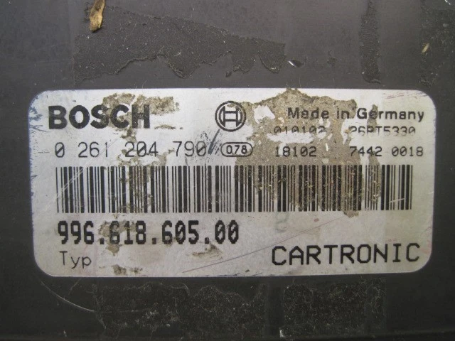 ORDENADOR ECM ECU Porsche Boxster 911 1999 99 00 01 02 0 261 204 790 535893 Foto 2 de 4