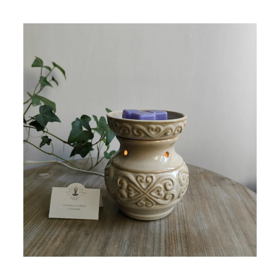 Calentador eléctrico de cerámica Hosley 5 High Cream. Regalo ideal para boda... Envío rápido Foto 3 de 4