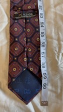 Jos. A. Bank Men's Silk Tie Executive Collection Geometric Print