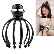 Electric Scalp Head USB Vibration Massager LED relaxing Massage Relax Relief
