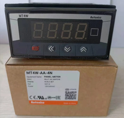 1PC New In Box AUTONICS MT4W-AA-4N Panel Meter