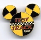 OLD 2002 Disney pin Epcot Attraction Ride Test Track Mickey Mouse Head Logo — photo 1