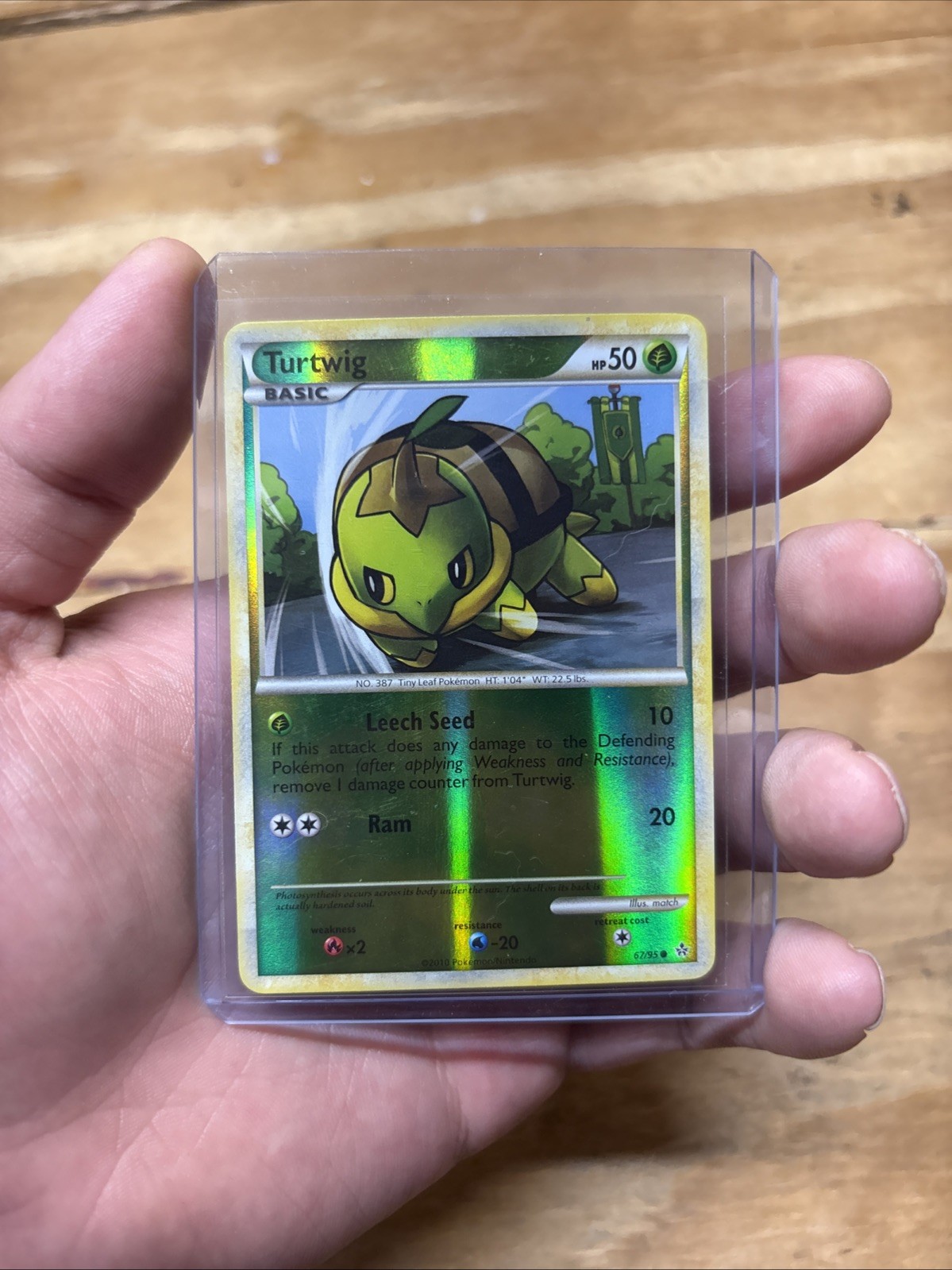 Pokémon TCG Turtwig Unleashed 67/95 Reverse Holo LP NM