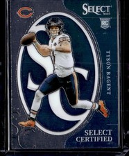 2023 Panini Select #CRO-TBA Tyson Bagent Select Certified Rookies Bears
