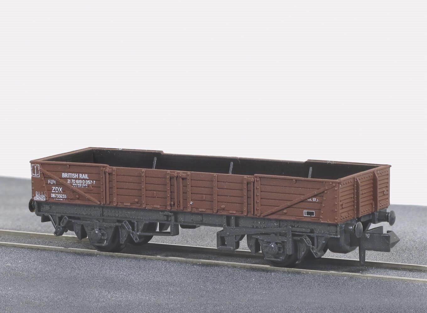 Ferry Tube Wagon, BR, Bauxite Peco NR-7E