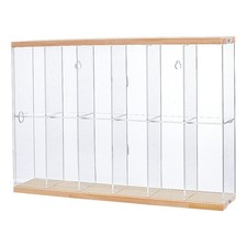 1set Clear Minifigures Display Case Acrylic Display Case with Black Base 2 Tier