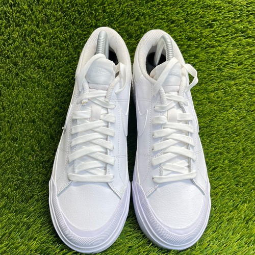 Nike Court Legacy Lift Triple White Womens Size 9 Athletic Shoes Sneakers - Picture 7 of 14