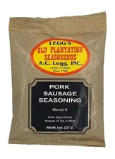 A.C. Legg Old Plantation Seasonings - Pork Sausage Seasoning Blend 6 - 8... 