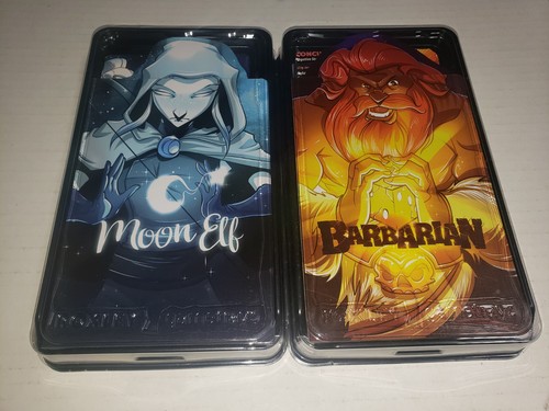 Dadi Trono Barbaro vs. Moon Elf di Roxley 2020 ROX636 scatola aperta - Foto 6 di 6