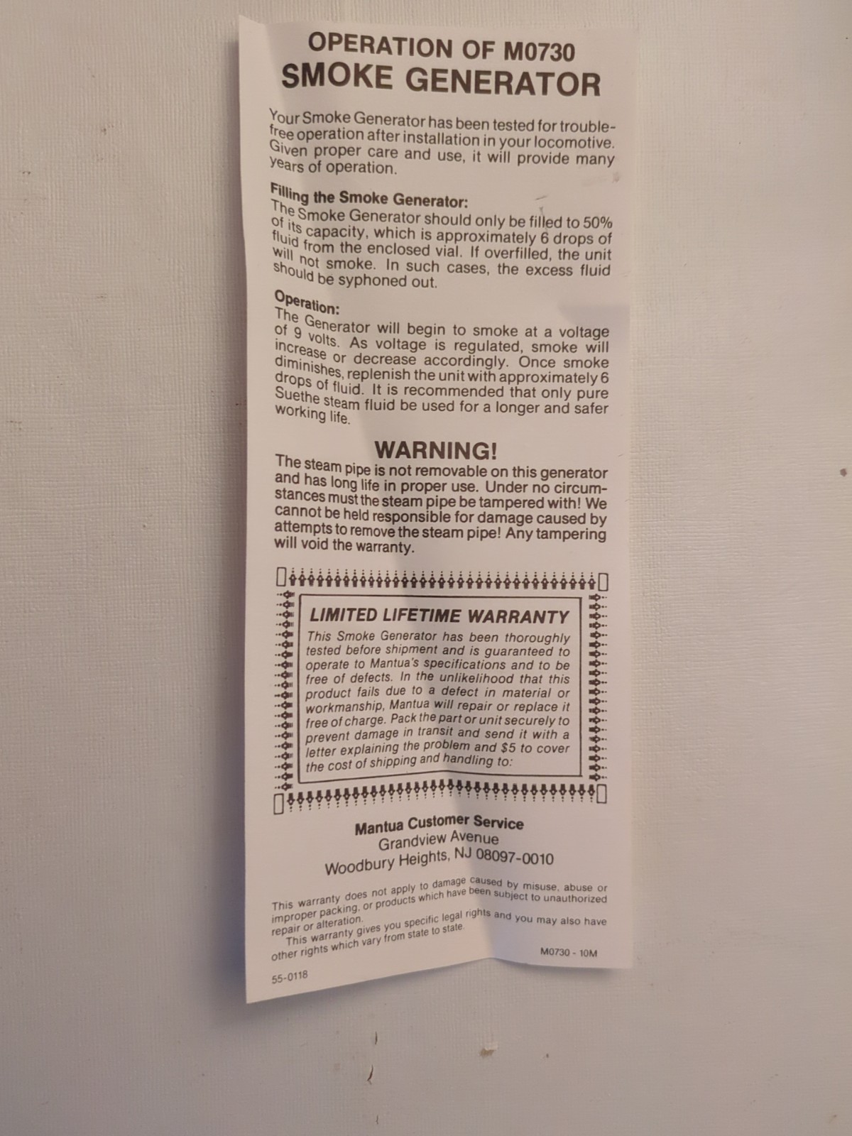 MANTUA C&NWE-2 HEAVYPACIFIC  LOCOMOTIVE