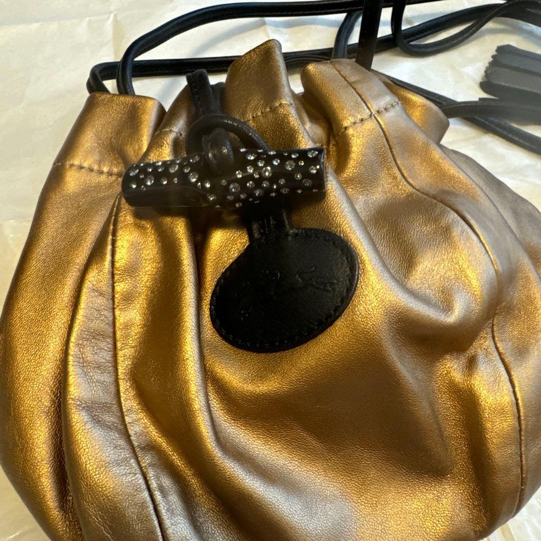 Excellent condition Longchamp drawstring shoulder… - image 2