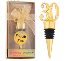 30th Birthday Wine Stopper Party Favour Guest Gift Keepsake UK 🇬🇧