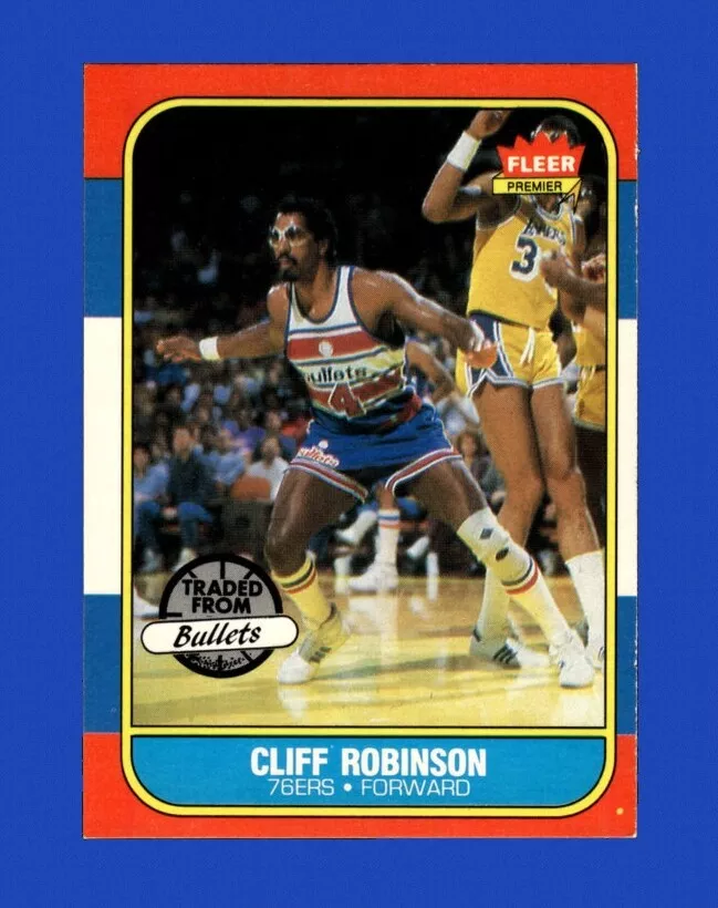 Cliff Robinson trading card
