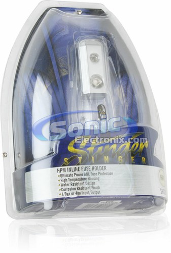 Stinger SHD201 Inline ANL Fuse Holder w/ 1/0 or 4 AWG In & 1/0 or 4 AWG Out - Picture 2 of 2