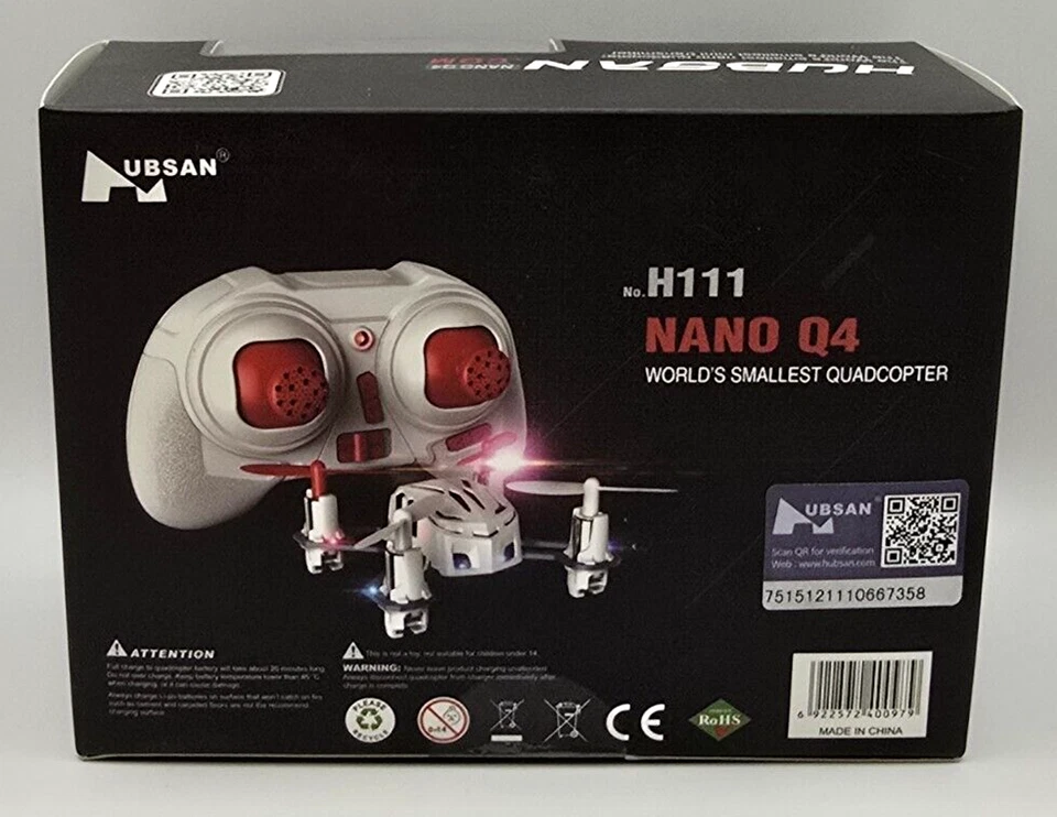 Hubsan H111 Nano Q4 Worlds Smallest Quadcopter - Image 4 of 4