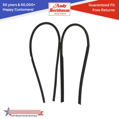 #ad For 1949 1952 Plymouth Deluxe Rear Left and Right Rubber Vent Glass Window Seal $214.20