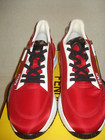 100% AUTHENTIC NEW MEN FENDI FLOW VERTIGO RED MIX MEDIA SNEAKER UK 11/US 12 — photo 7