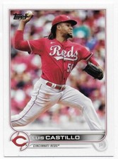 2022 Topps #392 Luis Castillo - Cincinnati Reds