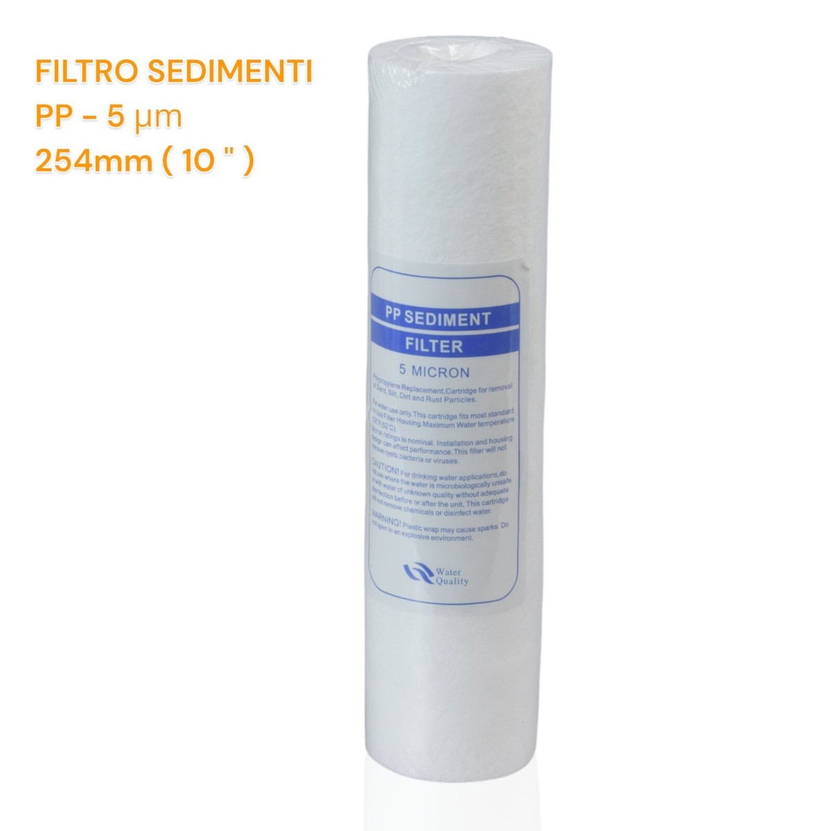 KIT 6 FILTRI CARTUCCE ( 2 SET ) DEPURATORE ACQUA FILTRAZIONE - Foto 9