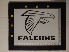 Atlanta Falcons 8.5" x 11" Custom Stencil FAST FREE SHIPPING