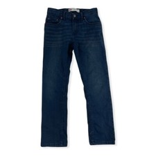 LEVIS 511 Slim Fit Denim Blue Jeans Sz 26x26 12 Regular Cotton Stretch Dark Wash