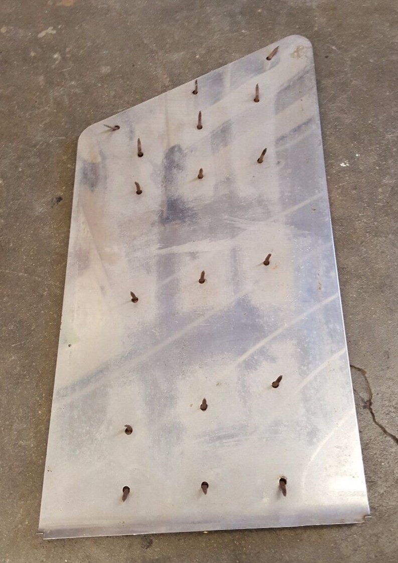 1958 CADILLAC DOOR PANEL LOWER STAINLESS PASS & DRIVER ELDORADO